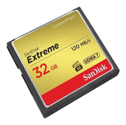 Tarjeta De Memoria Sandisk Extreme Compactflash 32 Gb