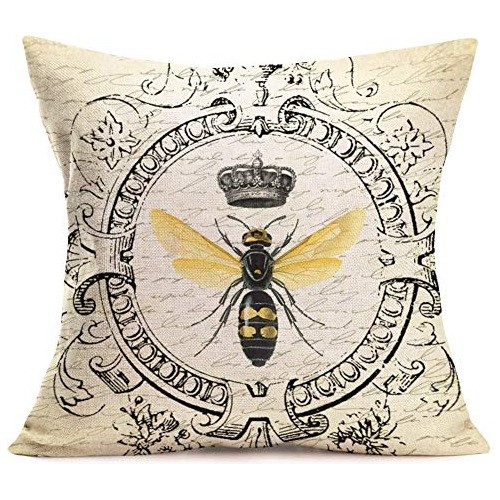 Royalours Throw Fundas De Almohada Vintage Moderno Francés Q