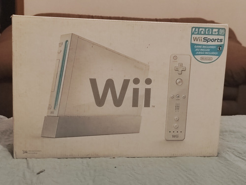 Nintendo Wii Blanco Con Todos Sus Accesorios Y 1 Juego 