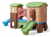 Comprar Juego De Exterior Step2 Casa Club Marrón Para Niños