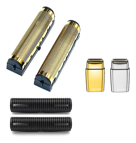 Kit 2 Telas + 2 Lâminas Para Barbeador Shaver Babyliss Fx02