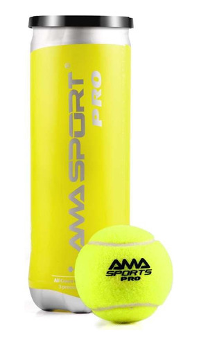 Pelotas Padel Ama Sport Pro Premium Presurizadas Profesional