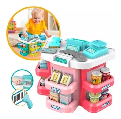 Set Juguete Supermercado Compras Infantil Niña 31 Piezas 