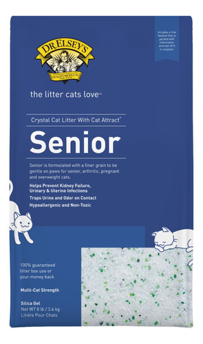 Precious Cat Senior Litter, 8 Libras