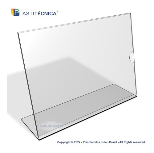 Kit Com 150 Displays | Porta Preço L Em Acrílico 100%  5x5cm