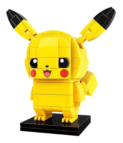 Pokémon - Pikachu - Figura De Construcción Coleccionable