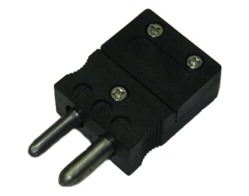 Conector Termopar Pin Redondo Macho Estandar Tipo J