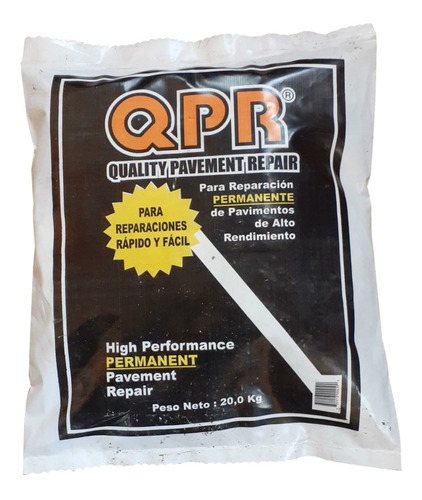 Asfalto En Frío Qpr 20 Kg