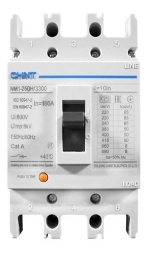 Breaker Caja Moldeada 3x225a Chint 14328