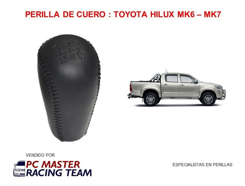 Perilla De Cuero Para Toyota Hilux Mk6 - Mk7