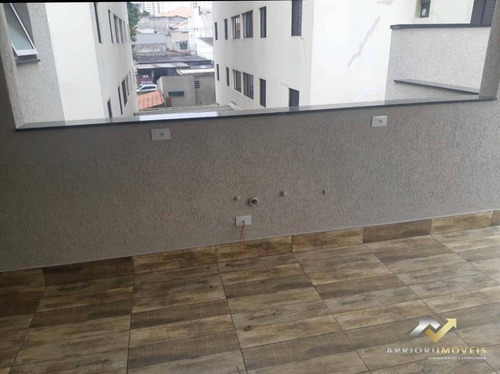 Cobertura Com 2 Dormitórios À Venda, 121 M² Por R$ 520.000,00 - Vila Alpina - Santo André/sp - Co0595