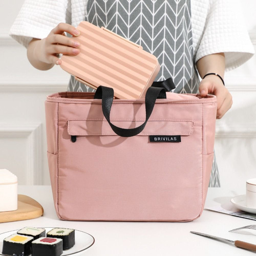 Lancheira Térmica Portátil Com Bolsa Isolada Para Piquenique