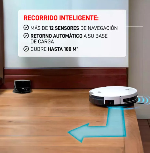 Aspiradora Robot Osoji Dojo D990 Wifi Sensor De Obstáculos