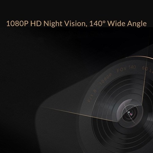 Câmera 1080p Wi-fi Xiaomi Mi Dash Cam 1s