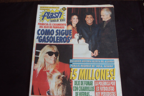 Revista Flash # 943 (16/6/98) Tapa Susana Gimenez