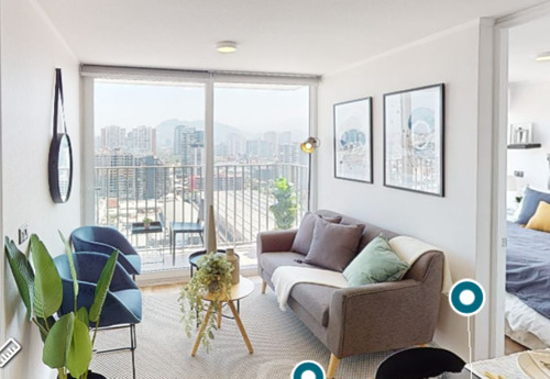 Departamento En Arriendo De 1 Dorm. Y Terraza En Ñuñoa