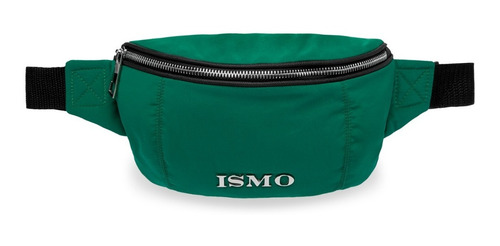 Bolsa Negra De Nylon Impermeable Cangurera Y Crossbody