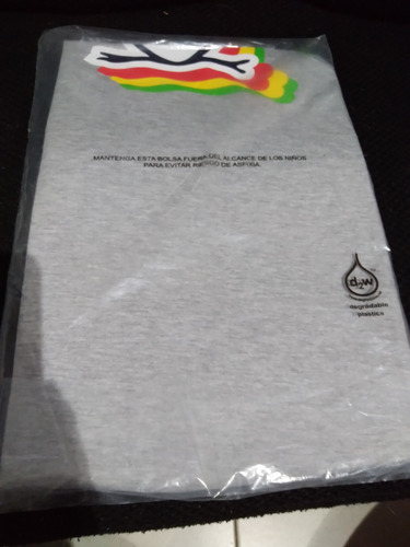 Playera Pijama Penguin Gris Talla Xl