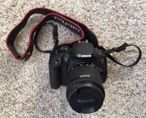 Canon T5i 18-55 Stm 13000 Disparos 16gb Cargador