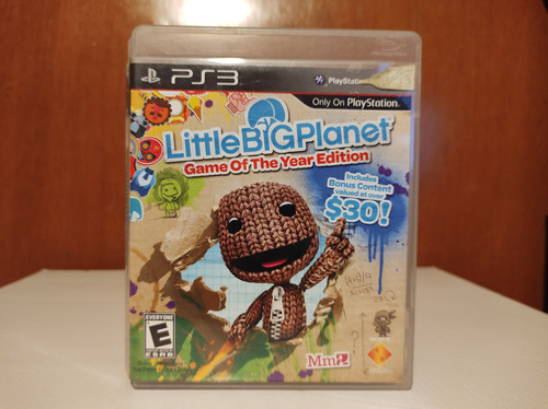 Little Big Planet 1 Game Of The Year Edition Ps3 (c/m)