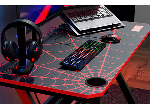 Escritorio Gamer Pc Desk Marvel Spiderman 1 Nivel Xtech Febo