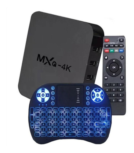 Combo Tv Box + Teclado Smart Mouse Fácil Manejo 2gb + 16 Gb