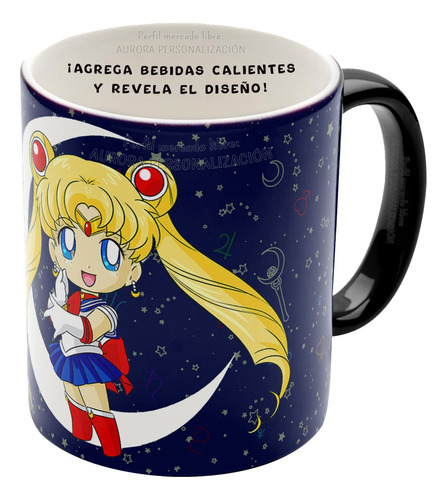 Mugs Taza Magico Sailor Moon Anime Regalo Pocillo