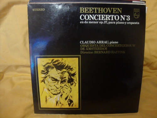 Vinilo Claudio Arrau Orquesta Amsterdam Beethoven Gc Cl1