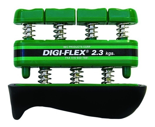 Digiflex Verde Medio, Ejercitador De Dedos 5lbs
