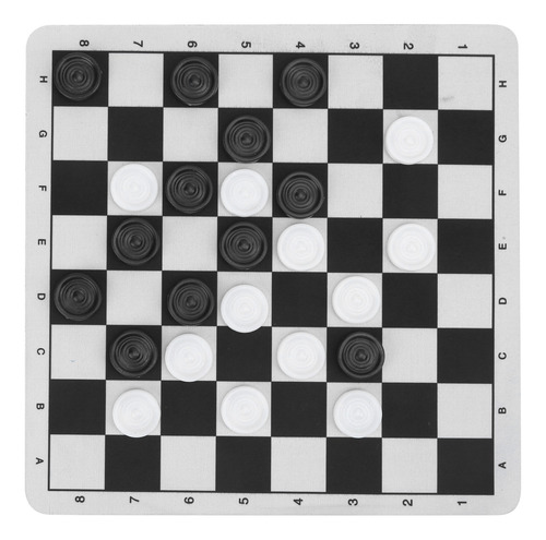 Juego De Piezas De Ajedrez De Damas De Ajedrez 2 En 1