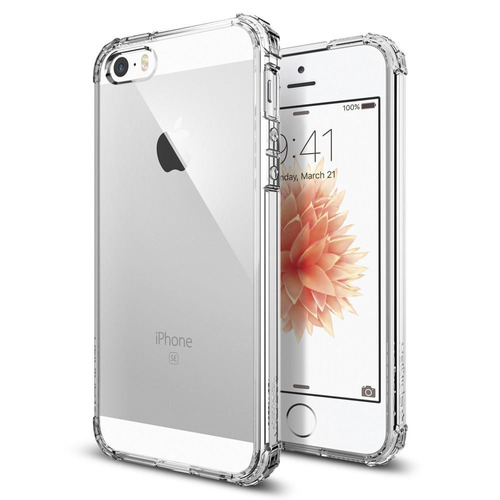 Estuche Original Spigen Crystal Shell Apple iPhone SE 5s 5