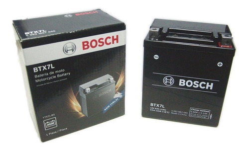 Bateria Bosch Ytx7l-bs Twister 250 Tornado 250 Falcon 400
