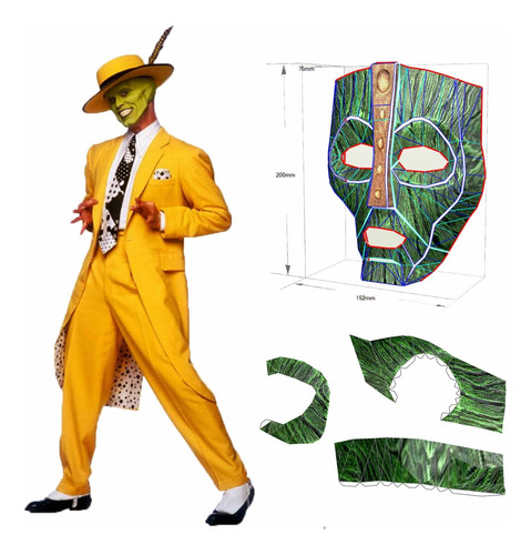 La Mascara Papercraft