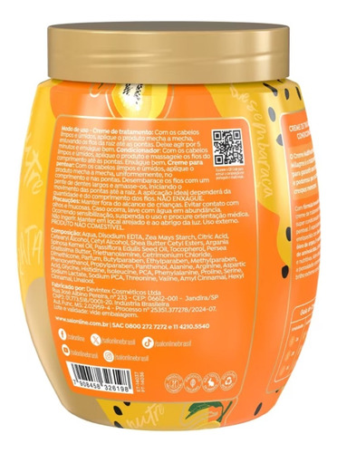 Salon Line Máscara Nutritiva Multymilagrosa 3en1 Maracuya 1k
