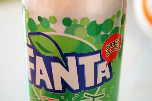 Fanta Melao Meron Soda Garrafa Vazia Japonesa Exclusiva | MercadoLivre