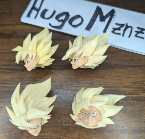 Sh Figuarts Goku Ssj Solo Cabezas Customs. (Usado)