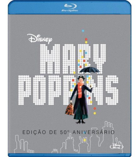 Mary Poppins Edição De 50 Aniversário - (blu-ray) Disney