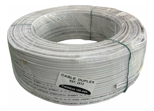 Cable Duplex 2x12 Rollo X 50mts