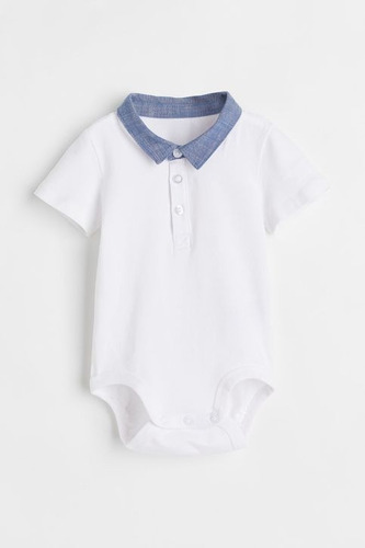 H&m | Bebé | Body Polo 4-6m