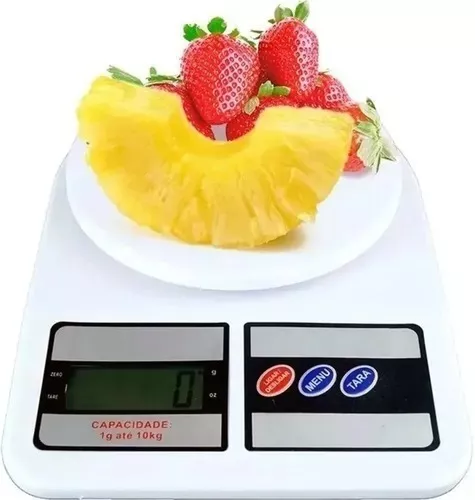 Balança Digital Cozinha 10kg Nutrição Dieta Culinária
