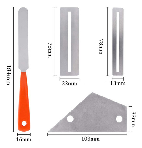 Lima De Acero Inoxidable Para Pulir Trastes De Guitarra