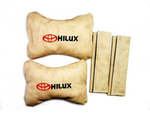 Almohadas Apoya Cabeza Con Bandanas Toyota Hilux