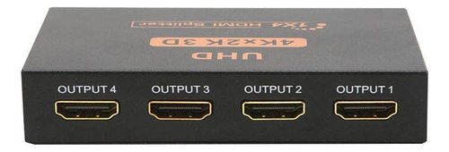 Divisor Axgear Hdmi De 4 Puertos, 1 X 4, Pantalla De Espejo,