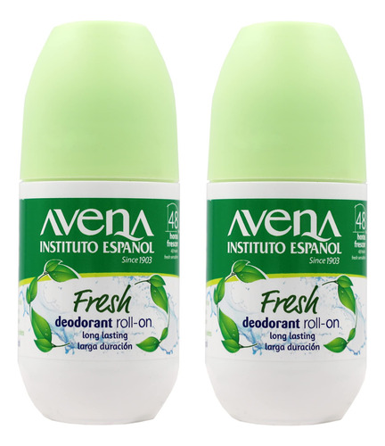 Instituto Espanol Avena Desodorante Fresh, Roll-on Antitrans