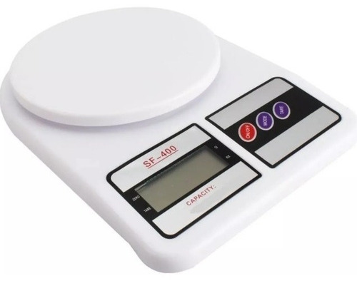 Balanza Digital De Cocina A Pilas Tara 1gr Hasta 10 Kg