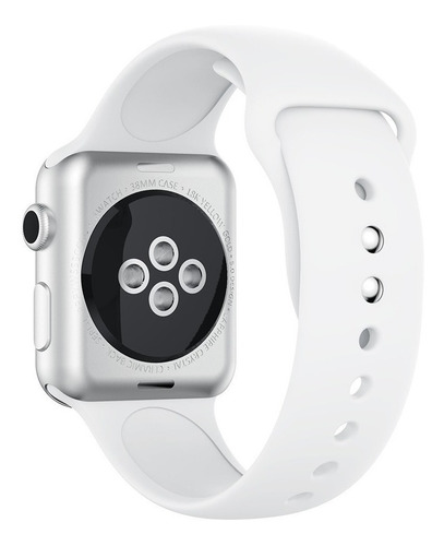 Pulseira Silicone Compatível Relógio Apple Watch 38 / 42mm