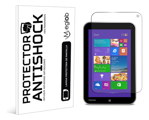 Protector Mica Pantalla Para Tablet Toshiba Encore Wt8-a32