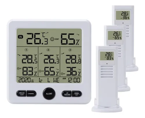comprar Para 1 A 3 Medidores De Temperatura Y Humedad Interior \u002F