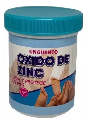 Oxido De Zinc Ungüento Frotación Para Pies 4 Unidades