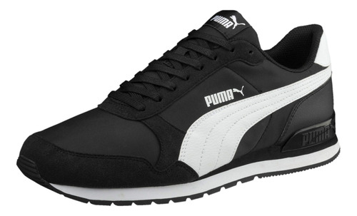 Puma Men's Sneaker, Blanco Negro, 10.5 Muj B0783pm583_200324